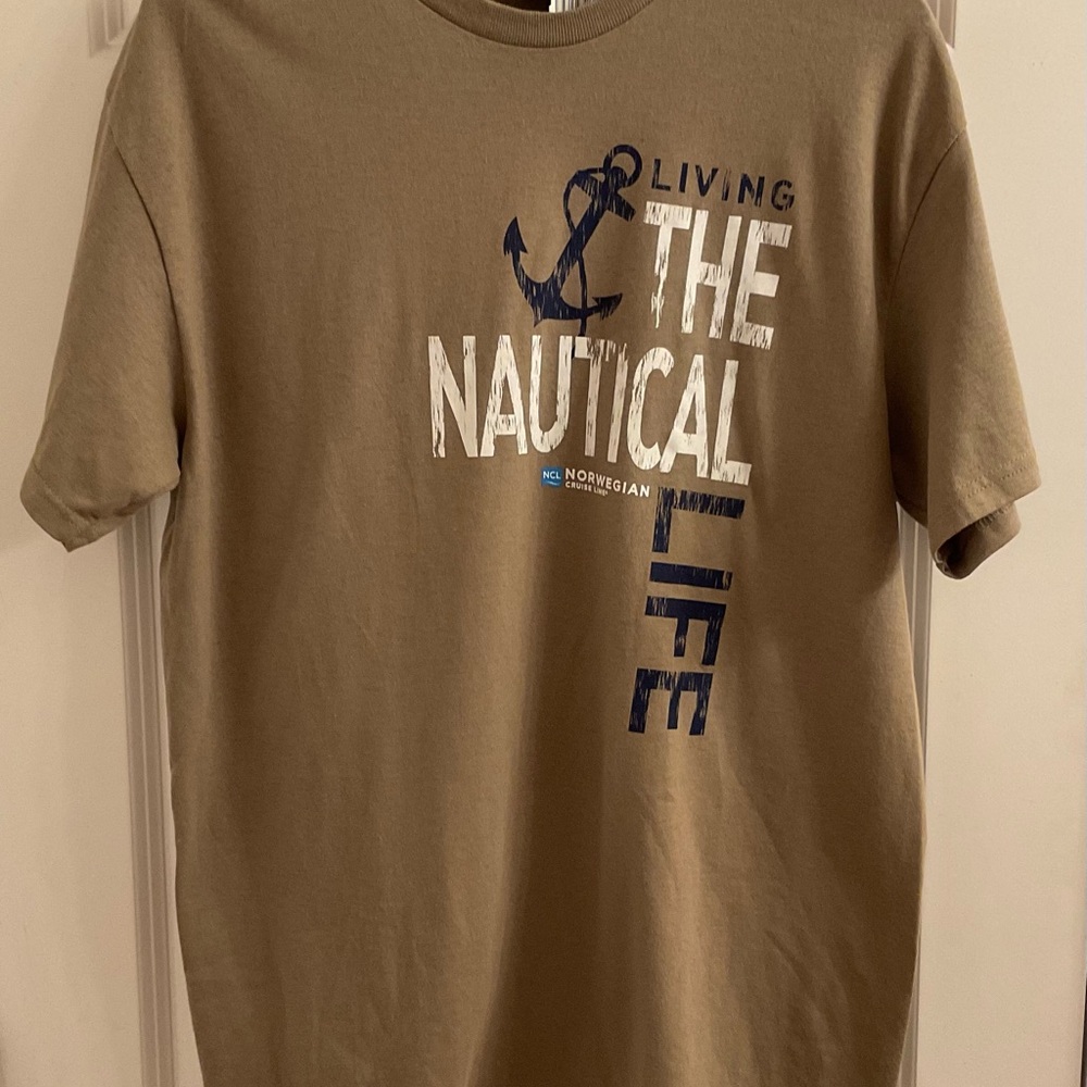 Norwegian Cruise Line Living the Nautical Life T-Shirt - NWT - Men’s Large - Picture 3 of 8